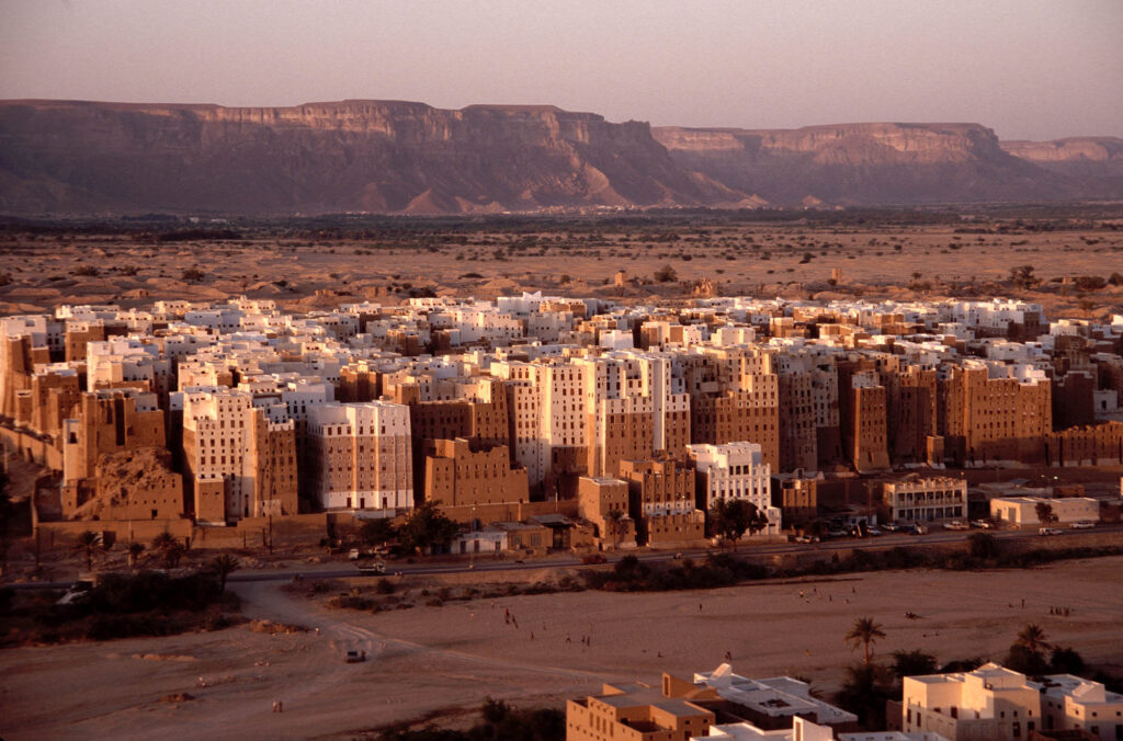 صورة لمدينة شبام في حضرموت